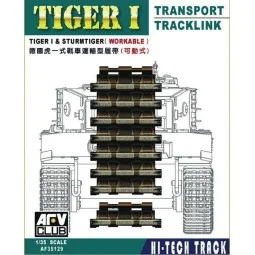 Tiger Transport track workable, 1/35 - AFV-Club AF35129