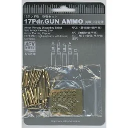 17Pdr. Gun Ammo, 1/35 - AFV-Club AF35138