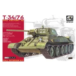 T34/76 1942, Factory 112 - AFV-Club AF35143