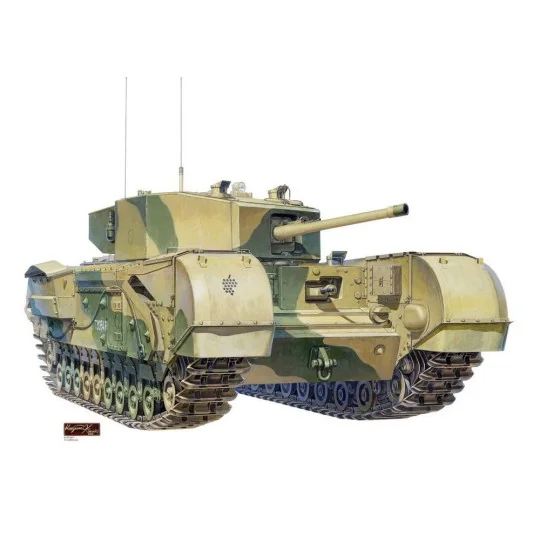 CHURCHILL MK3, 1/35 - AFV-Club AF35153 CHURCHILL MK3, 1/35 - AFV-Club AF35153