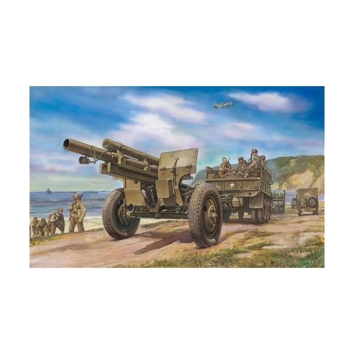 105mm HOWITZER M2A1 Carriage M2 - AFV-Club AF35160