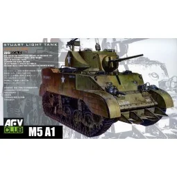 US M5A1 Late type w/Hedgerow cutter - AFV-Club AF35161