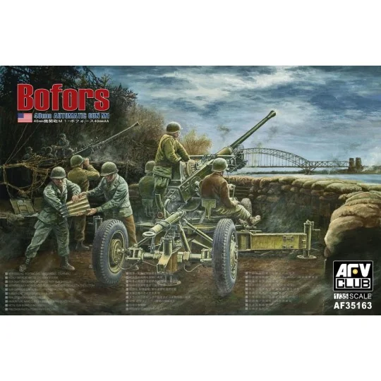 Bofors 40mm AA Gun, 1/35 - AFV-Club AF35163
