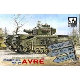 Churchill MK IV AVRE (w/vinyl & work.tr., 1/35 - AFV-Club AF35169