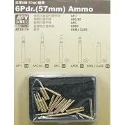20 Pdr ammo (57mm) 20 assorted pcs., 1/35 - AFV-Club AF35174 20 Pdr ammo (57mm) 20 assorted pcs., 1/35 - AFV-Club AF35174