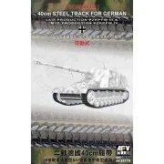 40cm Workable Tracks for tank III/IV, 1/35 - AFV-Club AF35179