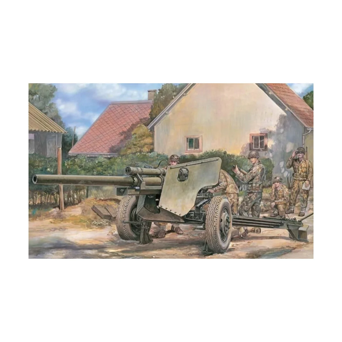 U.S. 3 inch Gun M5 on Carriage M6, 1/35 - AFV-Club AF35181 U.S. 3 inch Gun M5 on Carriage M6, 1/35 - AFV-Club AF35181