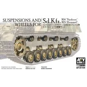 Wheels & suspensions for Panzer IV, 1/35 - AFV-Club AF35194 Wheels & suspensions for Panzer IV, 1/35 - AFV-Club AF35194