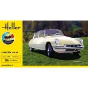 STARTER KIT Citroen DS 19, 1/43 - Heller 56162 STARTER KIT Citroen DS 19, 1/43 - Heller 56162