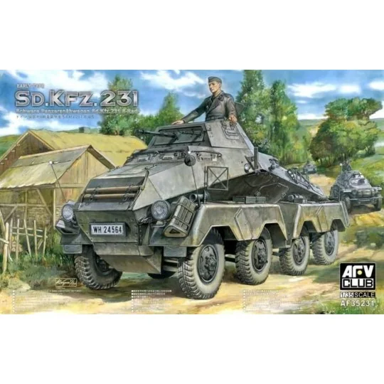 Sd. Kfz. 231 early type, 1/35 - AFV-Club AF35231