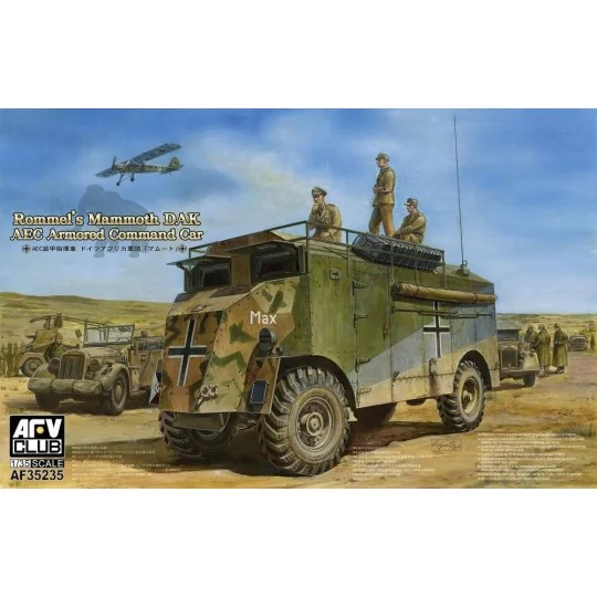 AEC Armoured Commander Car of Rommel-Mam Mammoth (DAK), 1/35 - AFV-... AEC Armoured Commander Car of Rommel-Mam Mammoth (DAK), 1/35 - AFV-...