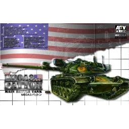 M60A3 TTS Patton Main Battle Tank, 1/35 - AFV-Club AF35249