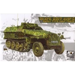 Sd.Kfz.251/9/Ausf, C Early Type Half-Trac, 1/35 - AFV-Club AF35251