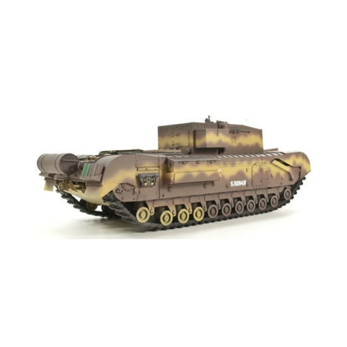 British 3 inch gun Churchill tank - AFV-Club AF35253