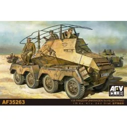 Panzerfunkwagen Sd.Kfz. 263 8-Rad, 1/35 - AFV-Club AF35263