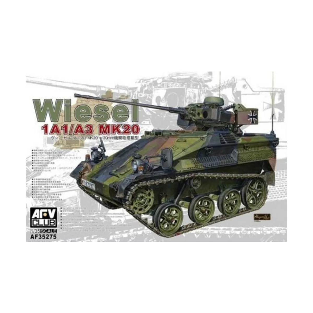Wiesel 1 A1/A3/ MK20 - AFV-Club AF35275
