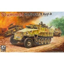 Stummel Sd.Kfz.251/9 Ausf.D 7, 5cm KwK37, 1/35 - AFV-Club AF35278