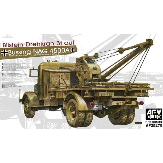 Büssing-NAG 4500A Bilstein-Drehkran 3t a, 1/35 - AFV-Club AF35279