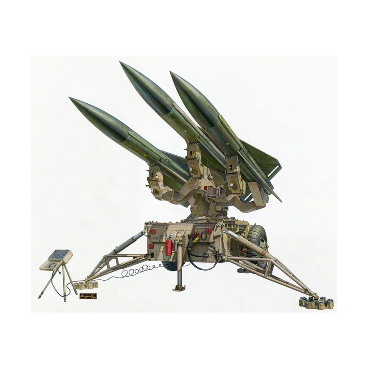 U.A.MIM-23 HAWK(Homing All the way kiler, 1/35 - AFV-Club AF35283