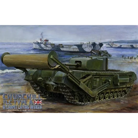 Churchill Mk.IV TLC Laying Device a.Carp, 1/35 - AFV-Club AF35285