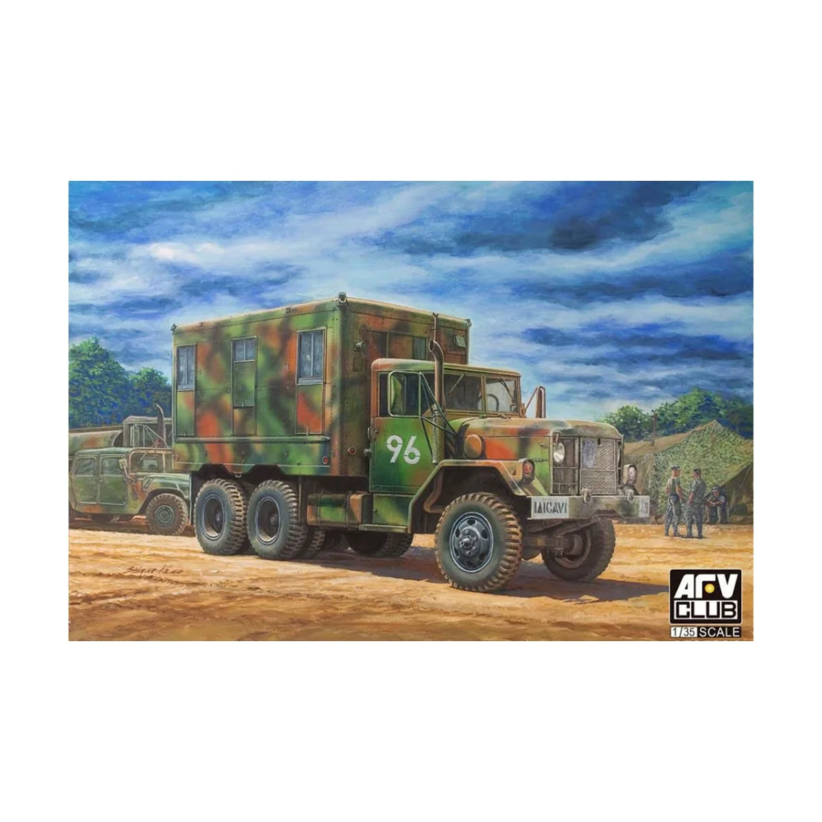 M109A3 VAN SHOP(Van body with internal structure) - AFV-Club AF35304