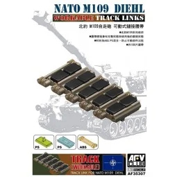 Workable tracks for M109 NATO Diehl - AFV-Club AF35307
