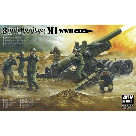 8 inch Howitzer M1 WWII - AFV-Club AF35321