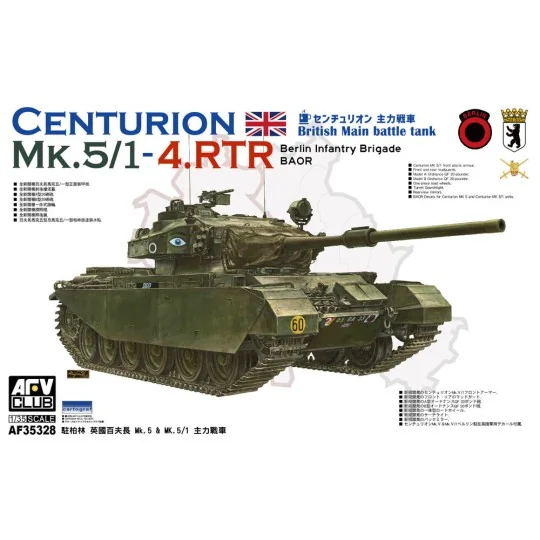 Centurion MK.5/1-4.RTR, 1/35 - AFV-Club AF35328 Centurion MK.5/1-4.RTR, 1/35 - AFV-Club AF35328