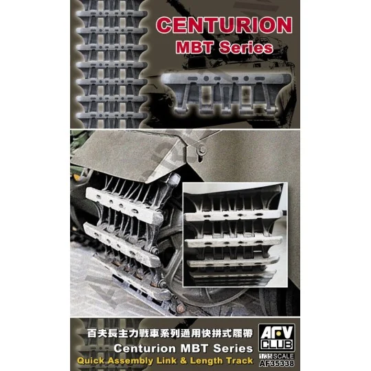 Centurion MBT Series Quick Assembly Link & Length Track, 1/35 - AFV... Centurion MBT Series Quick Assembly Link & Length Track, 1/35 - AFV...