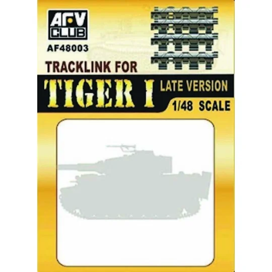 TRACK LINK TIGER I LATE, 1/48 - AFV-Club AF48003 TRACK LINK TIGER I LATE, 1/48 - AFV-Club AF48003