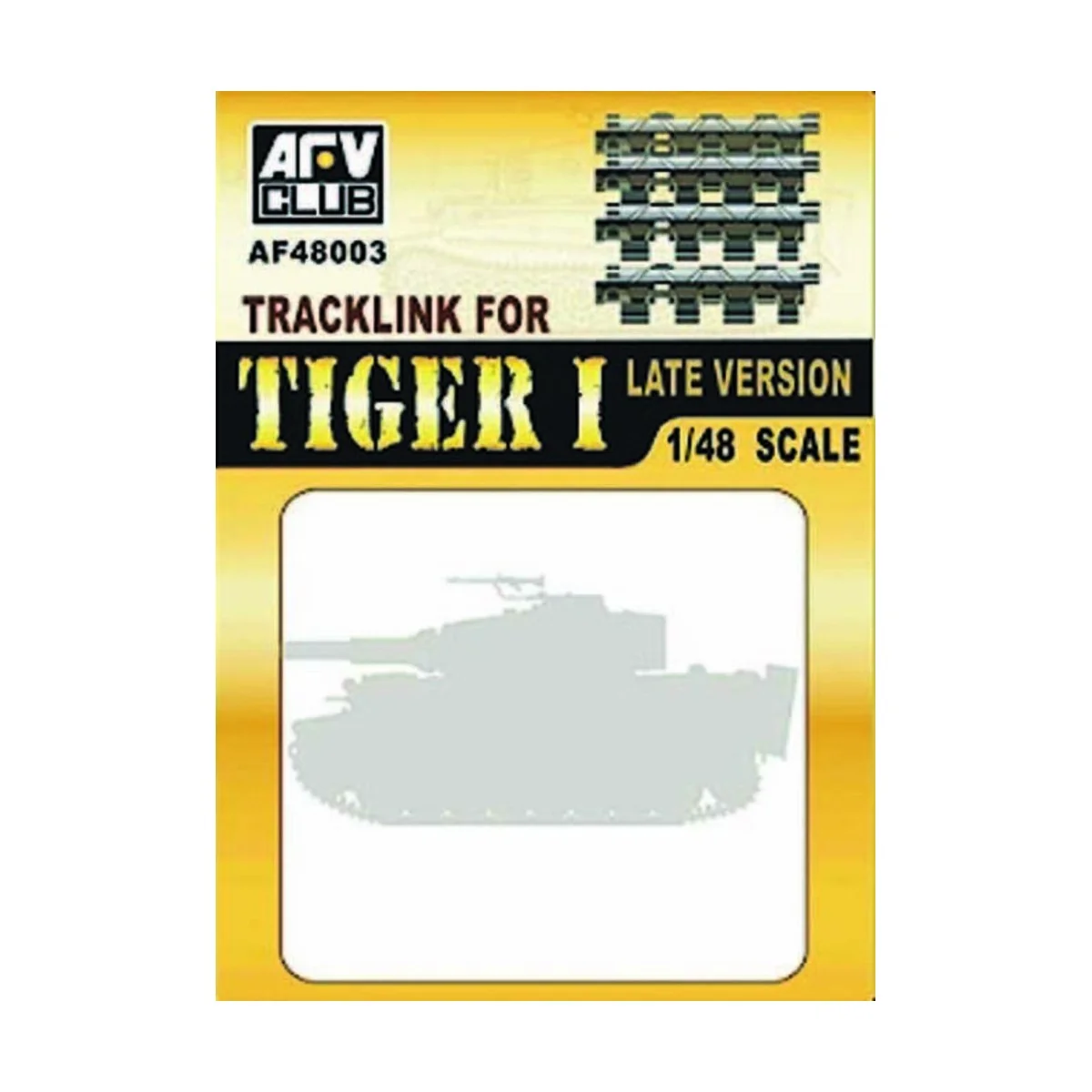 TRACK LINK TIGER I LATE - AFV-Club AF48003