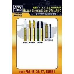 8,8 cm L/56 AMMUNITION - AFV-Club AF48005