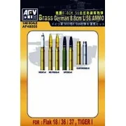 8,8 cm L/56 AMMUNITION - AFV-Club AF48005