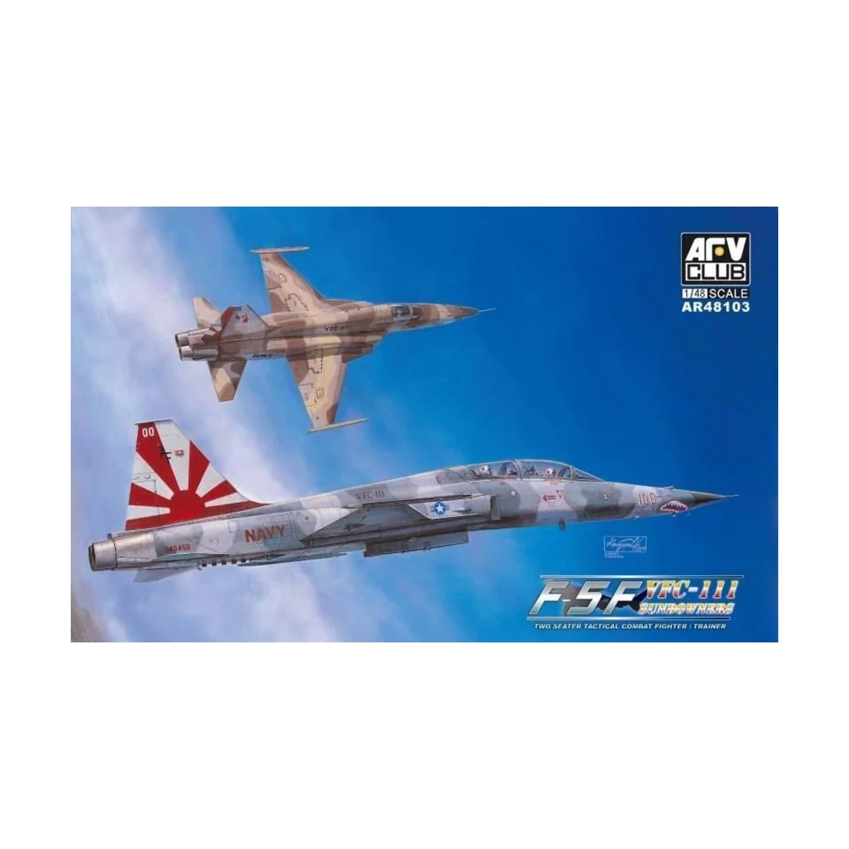 F-5F Tiger II Shark Nose, 1/48 - AFV-Club AR48103