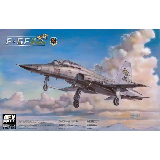 Northrop F-5F Tiger II, 1/48 - AFV-Club AR48106 Northrop F-5F Tiger II, 1/48 - AFV-Club AR48106