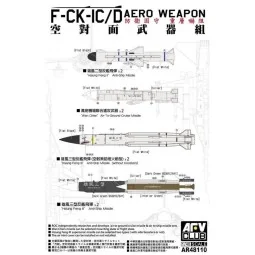 F-CK-IC/D AERO WEAPON, 1/48 - AFV-Club AR48110