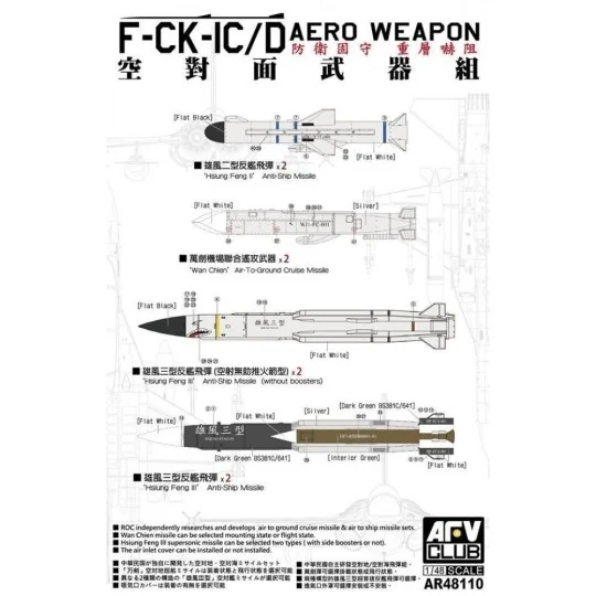 F-CK-IC/D AERO WEAPON - AFV-Club AR48110