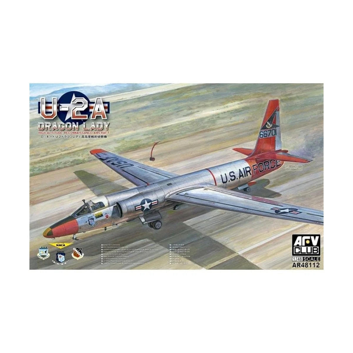 U-2 Dragon Lady, 1/48 - AFV-Club AR48112