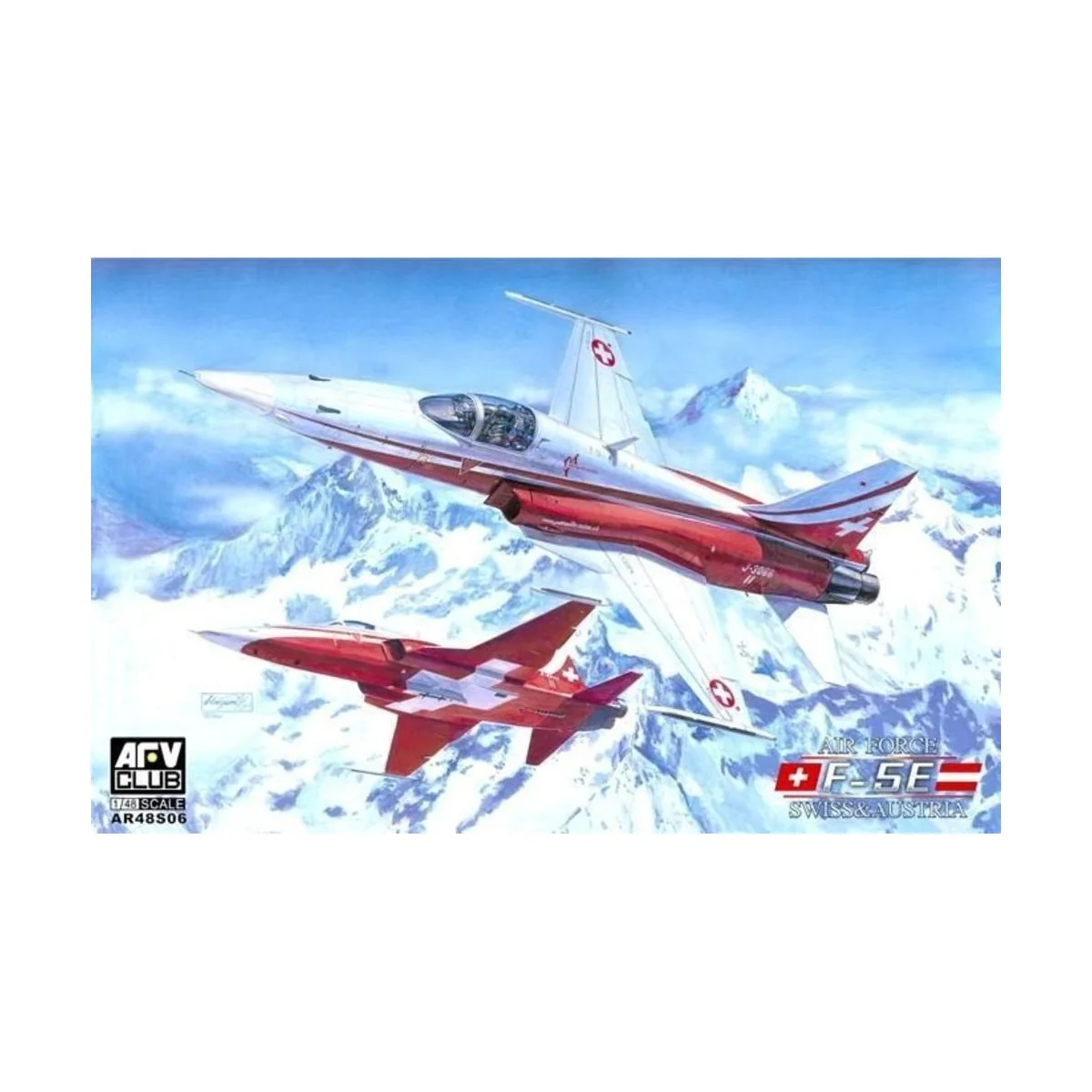 F5-E Swiss-Austria air force - AFV-Club AR48S06