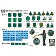 ROC MODERN MILITARY ARMBAND DECAL, 1/35 - Hobby Fan TW60020