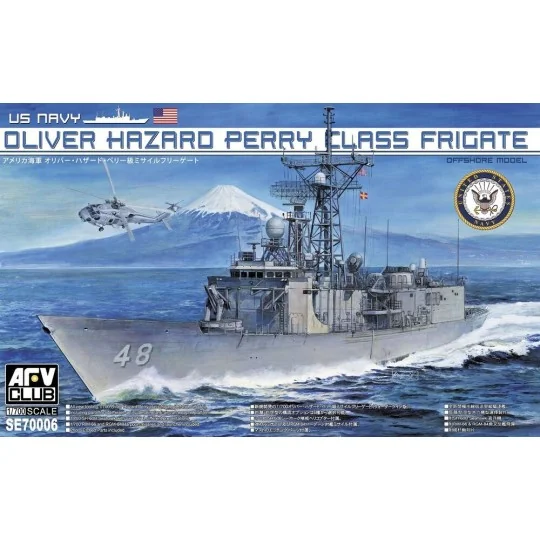 US Navy Oliver Hazard Perry class frigate, 1/700 - AFV-Club SE70006 US Navy Oliver Hazard Perry class frigate, 1/700 - AFV-Club SE70006