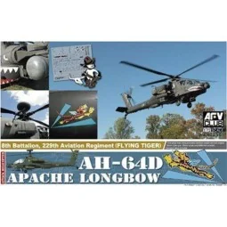 AH-64D Apache Longbow (the plastic parts of injection from ACADEMY)...