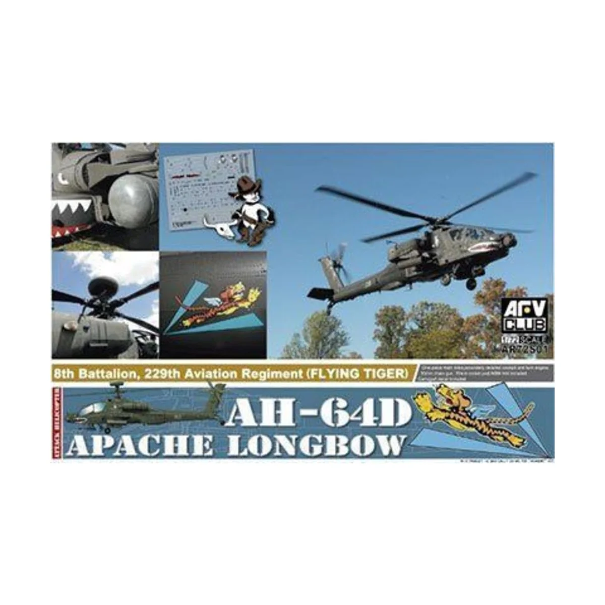 AH-64D Apache Longbow (the plastic parts of injection from ACADEMY)... AH-64D Apache Longbow (the plastic parts of injection from ACADEMY)...
