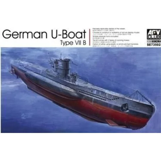 German U-Boat Type VII/B, 1/350 - AFV-Club SE73502 German U-Boat Type VII/B, 1/350 - AFV-Club SE73502