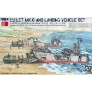 R.O.C. Navy LCT MK.6 and Landing Vehicle Set, 1/350 - AFV-Club SE73... R.O.C. Navy LCT MK.6 and Landing Vehicle Set, 1/350 - AFV-Club SE73...