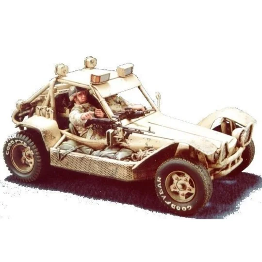 Delta Forces desert storm- FAV w/2 Fig., 1/35 - Hobby Fan HF009 Delta Forces desert storm- FAV w/2 Fig., 1/35 - Hobby Fan HF009