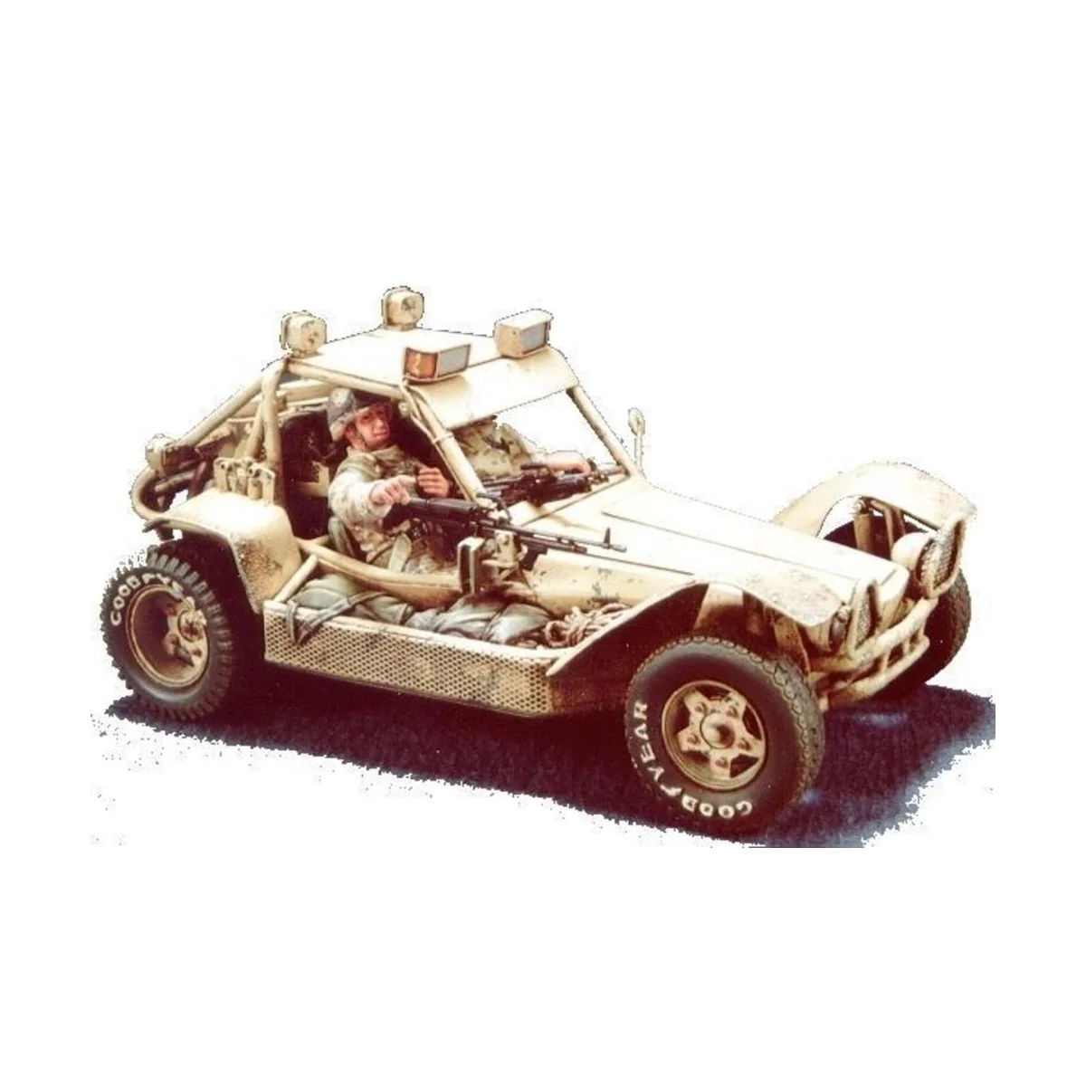 Delta Forces desert storm- FAV w/2 Fig. - Hobby Fan HF009