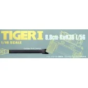 Tigeri 8.8cm KwK36 L/56 Caliber: 6mm - Hobby Fan HF026