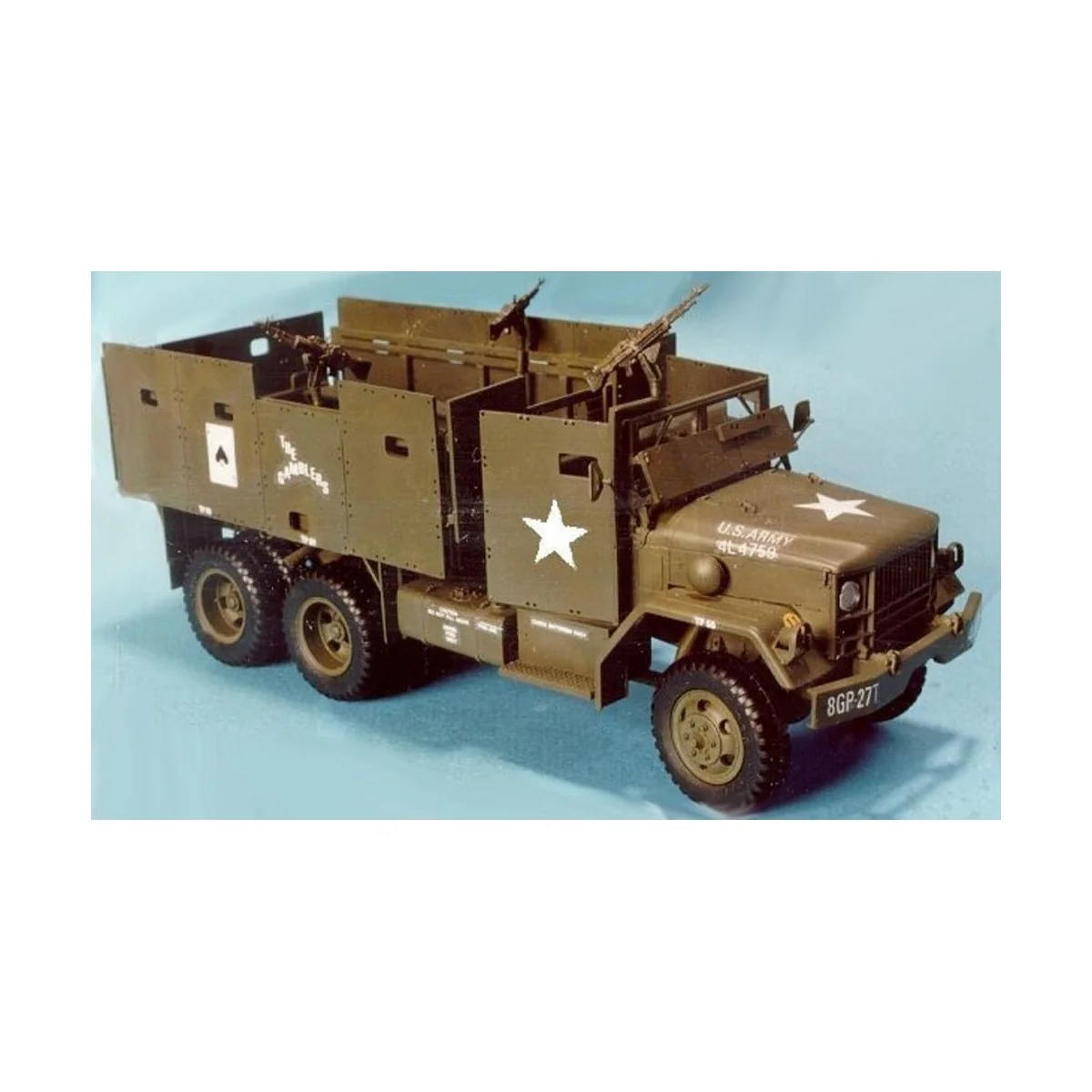 M35A1 Gun Truck (II) A.P.C. Conversion, 1/35 - Hobby Fan HF027 M35A1 Gun Truck (II) A.P.C. Conversion, 1/35 - Hobby Fan HF027