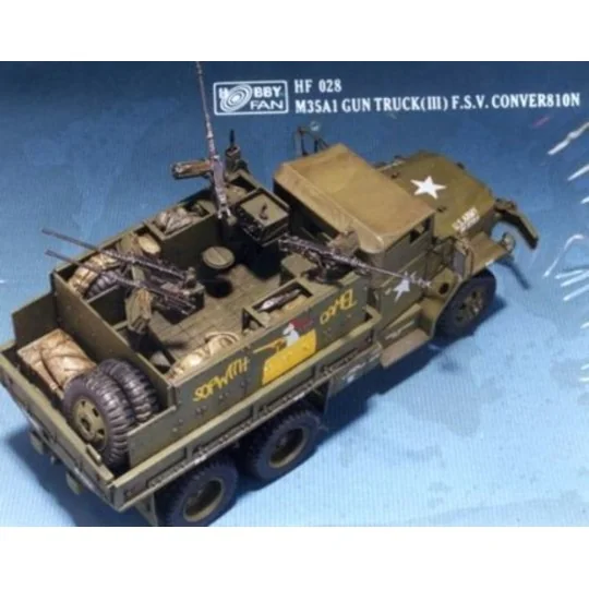 M35A1 Gun Truck (III) F.S.V. Conversion, 1/35 - Hobby Fan HF028